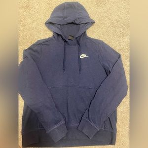 Nike hoodie (navy blue)